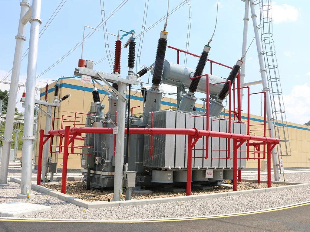 Transformateur immergé dans l'huile 110 kV