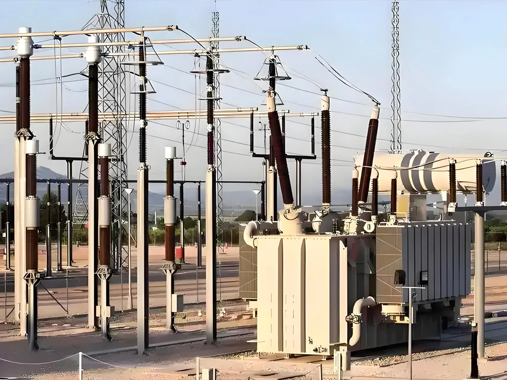 محول زيتي مغمور بجهد 220 كيلو فولت