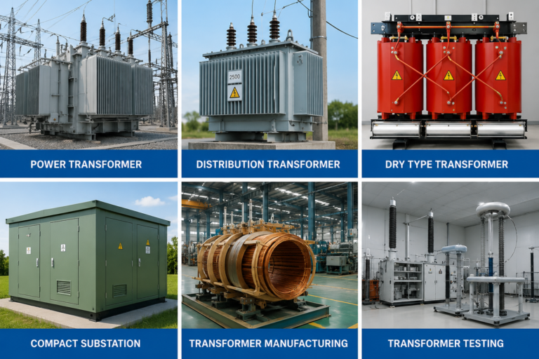 Understanding Transformer Types and Their Applications in Modern Power Systems