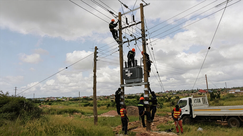 Selection and Design Scheme for 11kV/0.4kV Pole-Mounted Distribution Transformers for Rural Electrification Projects in Africa 7 1 On site photo of a pole mounted transformer and overhead lines in rural Africa