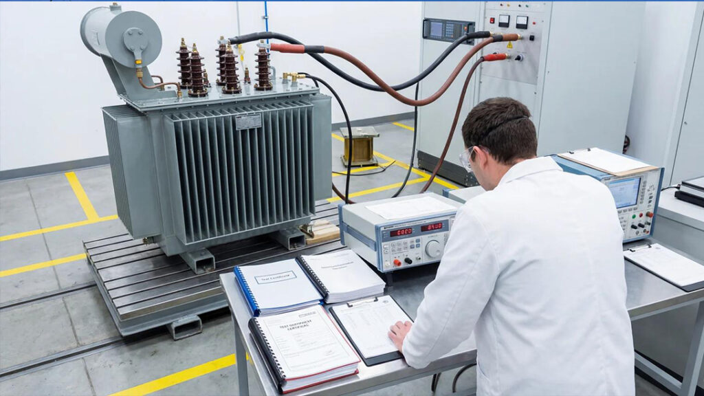 Selection and Design Scheme for 11kV/0.4kV Pole-Mounted Distribution Transformers for Rural Electrification Projects in Africa 12 4 Testing Workshop
