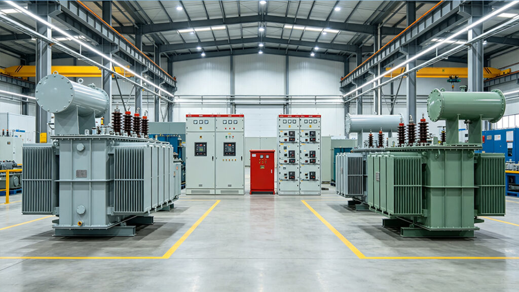 Hướng dẫn lựa chọn máy biến áp cho các dự án công nghiệp tại Trung Đông: Kinh nghiệm thực tế trong môi trường nhiệt độ cao, sương muối và bụi bặm 12 6 Xưởng sản xuất máy biến áp