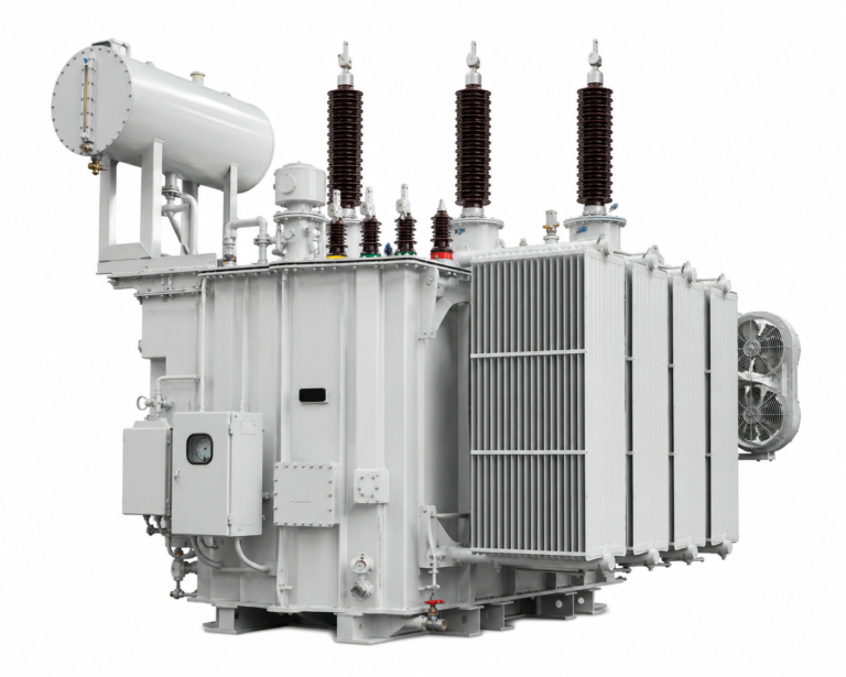 Three-phase power transformer for a high-altitude mining substation