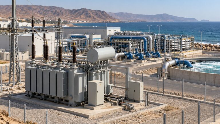 Morocco Desalination Plant Transformer Procurement: Large Pumps, Coastal Corrosion and Expansion Duty