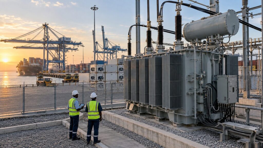 Tanzania Port Transformer Procurement: Crane Loads, Harmonics and Coastal Installation