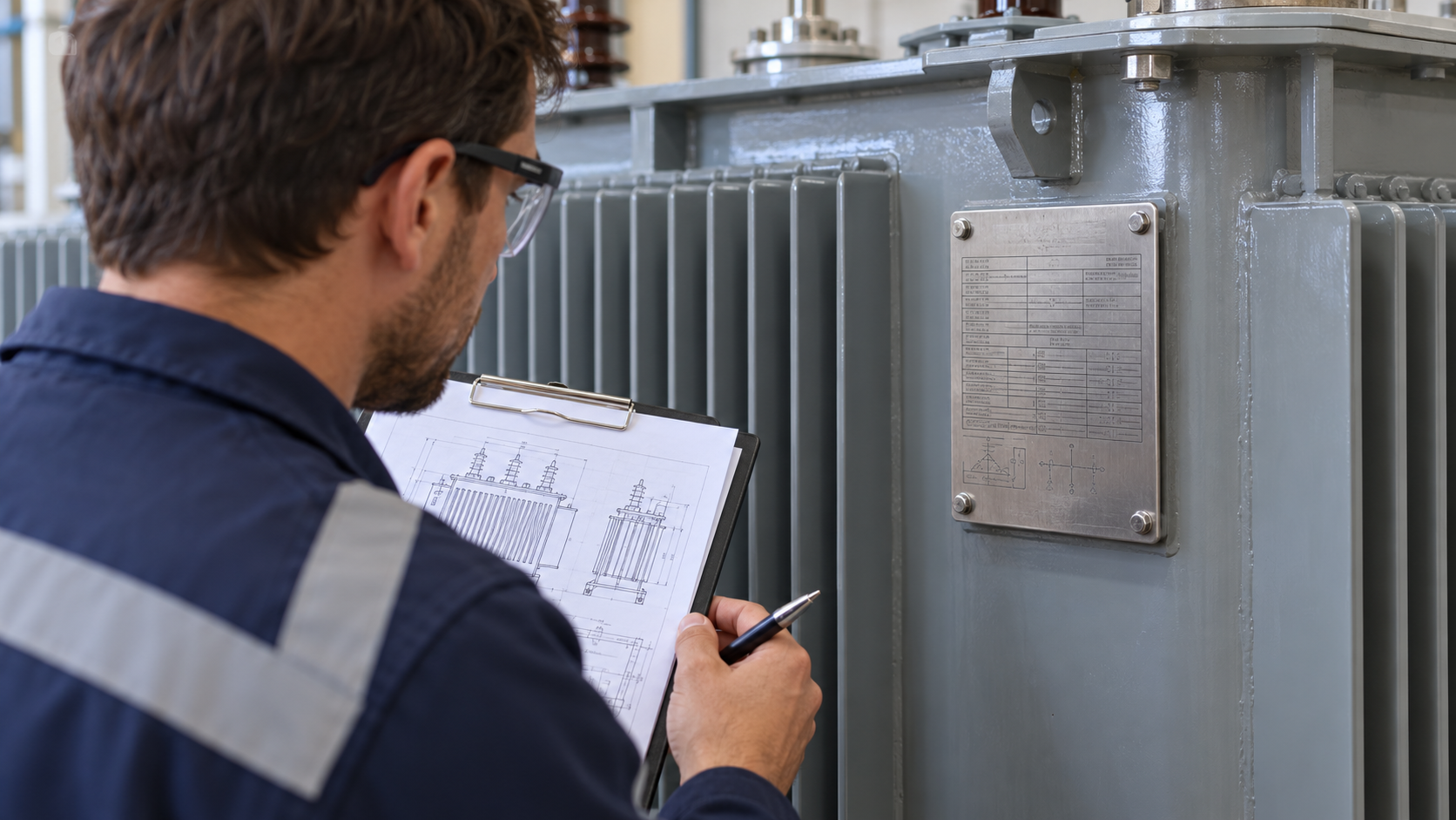 Transformer Nameplate and Duty Review Transformer dual-voltage procurement review of nameplate and duty records